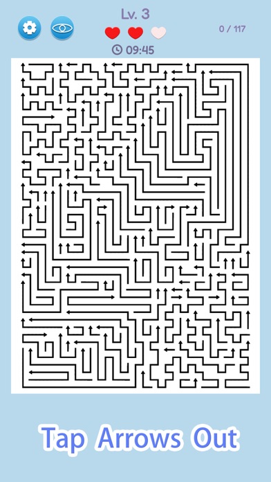Arrows Escape Go Out Puzzle official store screenshot 2
