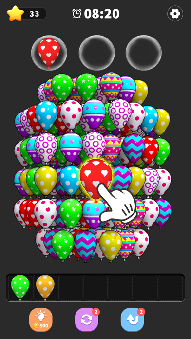 Balloon Triple Match Match 3d official store screenshot 2