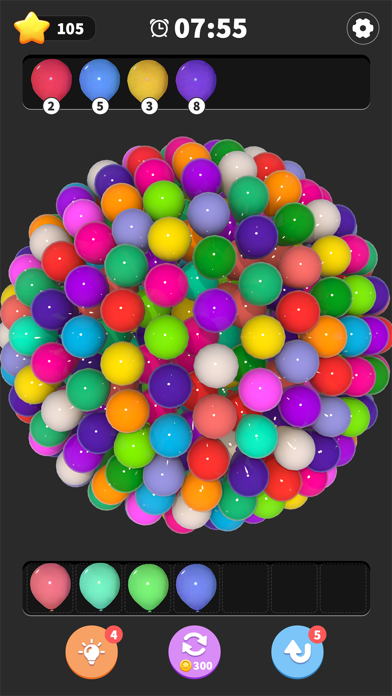Balloon Triple Match Match 3d official store screenshot 3
