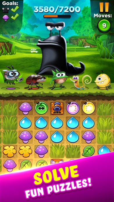 Best Fiends Match 3 Puzzles official store screenshot 2