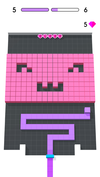 Color Fill 3d Maze Game official store screenshot 1