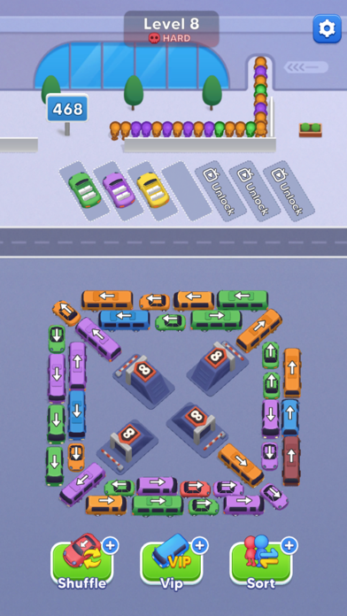 Crazy Bus Car Jam Parking official store screenshot 1