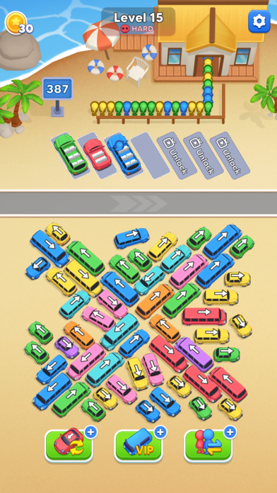 Crazy Bus Car Jam Parking official store screenshot 2