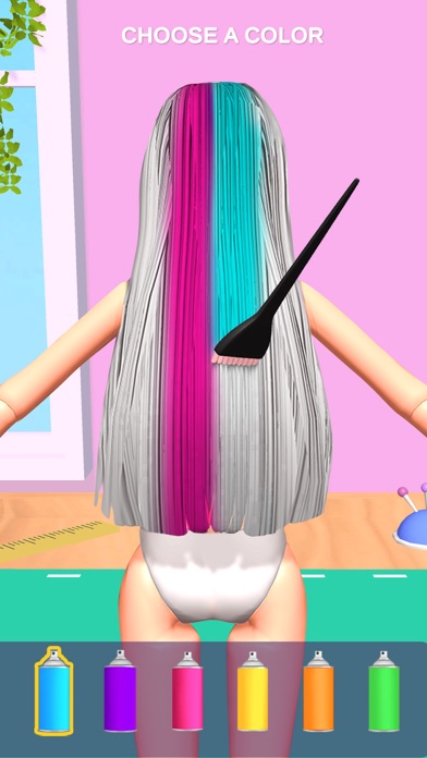 Doll Makeover Diy 3d Dolly official store screenshot 3