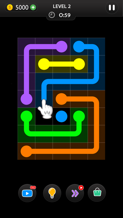 Dot Knot Line Color Puzzle official store screenshot 1