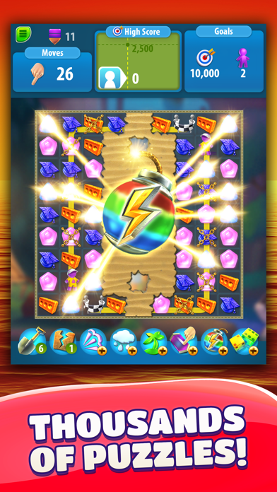 Gummy Drop Match 3 Puzzles official store screenshot 3