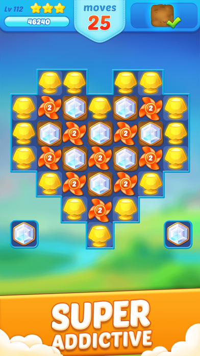 Jewel Crush Match 3 Games official store screenshot 1