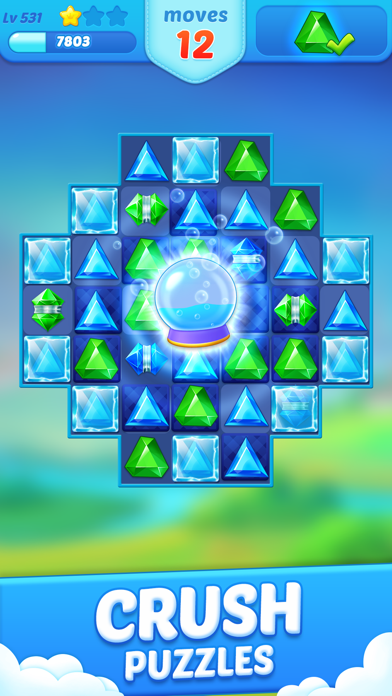Jewel Crush Match 3 Games official store screenshot 3