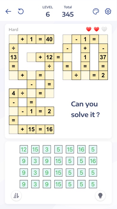 Math Puzzle Games Crossmath official store screenshot 3