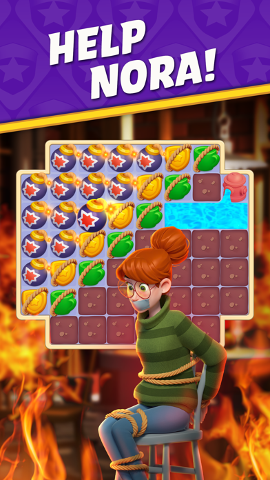 Small Town Murders Match 3 official store screenshot 1