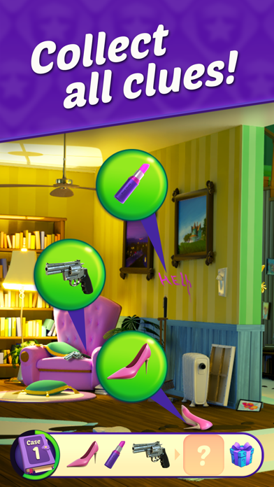Small Town Murders Match 3 official store screenshot 3