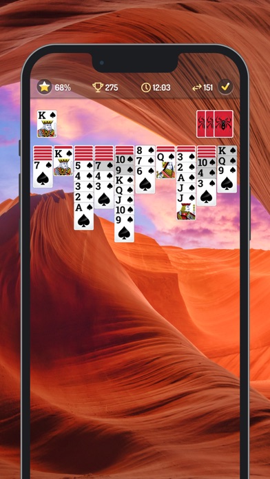 Spider Solitaire 1 Card Game official store screenshot 2