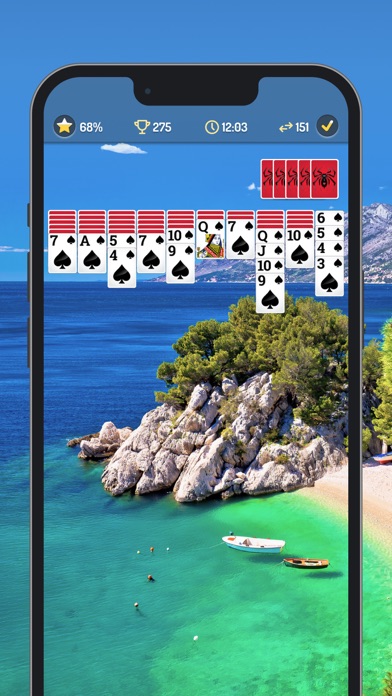 Spider Solitaire 1 Card Game official store screenshot 3