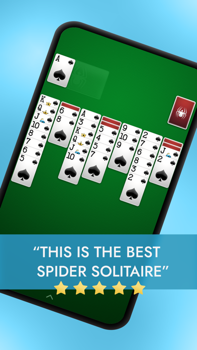 Spider Solitaire Card Games official store screenshot 1