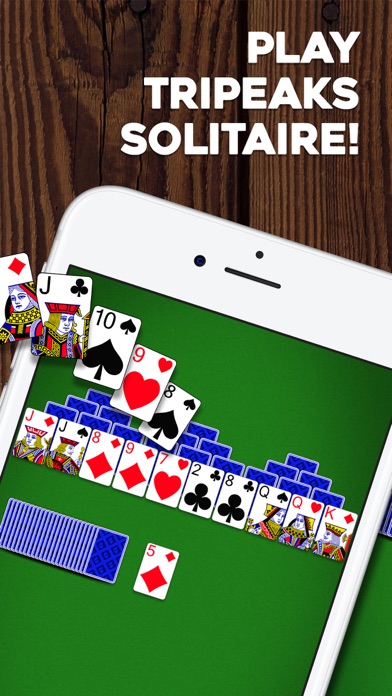 Tripeaks Solitaire Card Game official store screenshot 1