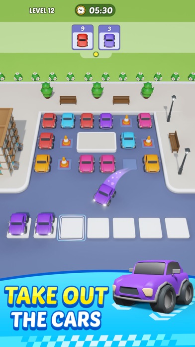 Triple Car Jam 3d Car Parking official store screenshot 1