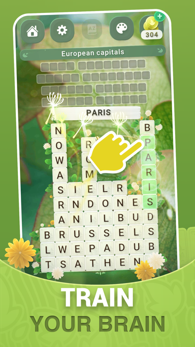 Word Block Crush Puzzle Game official store screenshot 1
