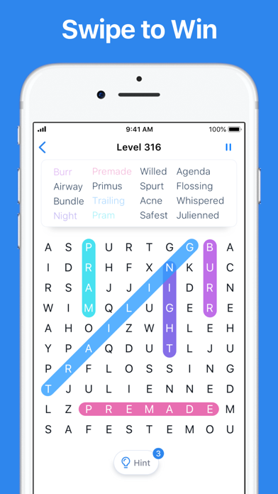 Word Search Crossword Game official store screenshot 3