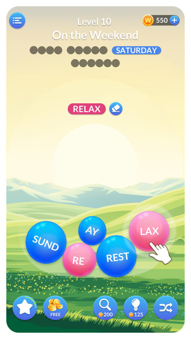 Word Serenity Fun Brain Game official store screenshot 1
