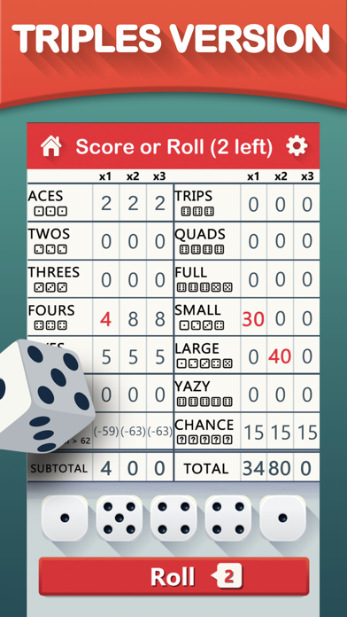 Yazy Yatzy Dice Game official store screenshot 3