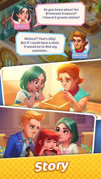 Gossip Harbor: Merge & Story official store screenshot 3