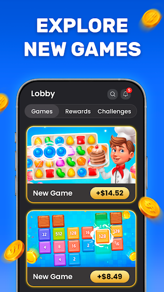 Coin tracking screenshot from the official store listing
